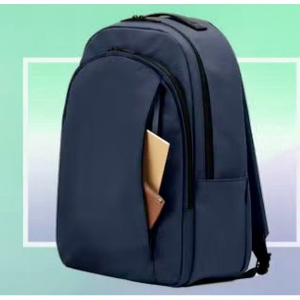 AWAY The Everywhere Zip Backpack Navy Blue Backpack 20L NWOT (Bx X)